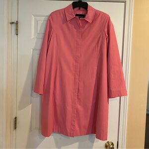 Jones New York Pink Trench Coat